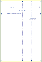 4" X 6"  TT-Labels No Perf On Rolls