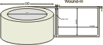 4" X 6" Wound in TT-Labels Perfed On Rolls 4" X 6" Wound in TT-Labels Perfed On Rolls