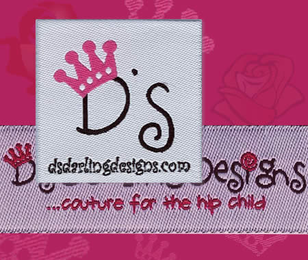 Damask Woven Labels
