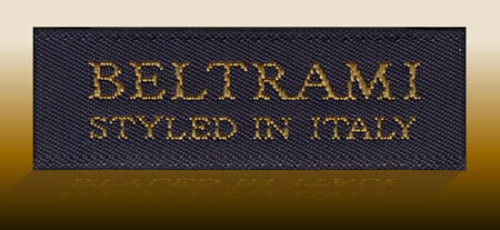 Taffeta Woven Labels Woven on Reverse Side