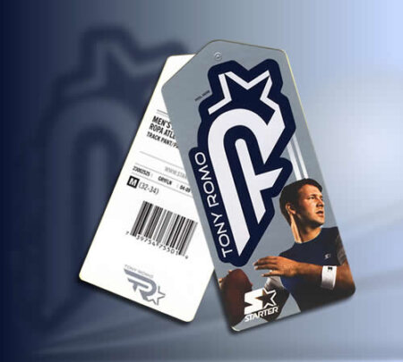 Integrated Barcoded Hang Tags